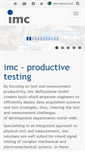 Mobile Screenshot of imc-berlin.com