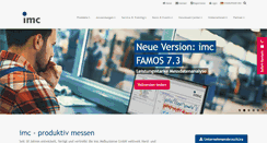 Desktop Screenshot of imc-berlin.de