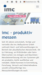 Mobile Screenshot of imc-berlin.de
